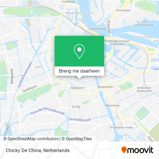 Chicky De China kaart