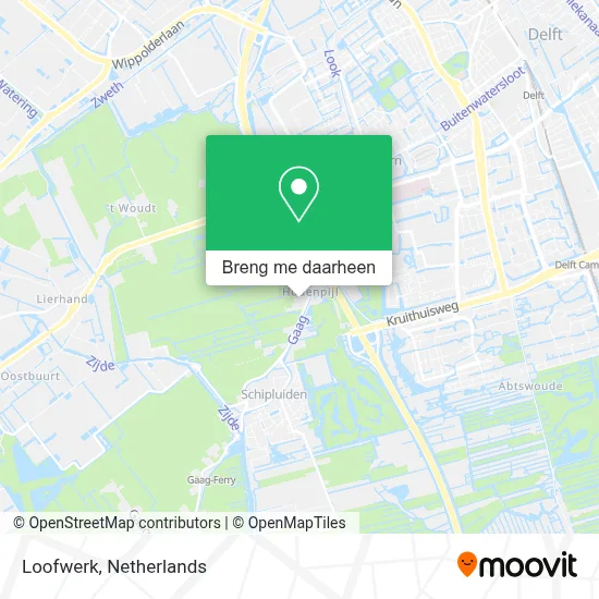 Loofwerk kaart
