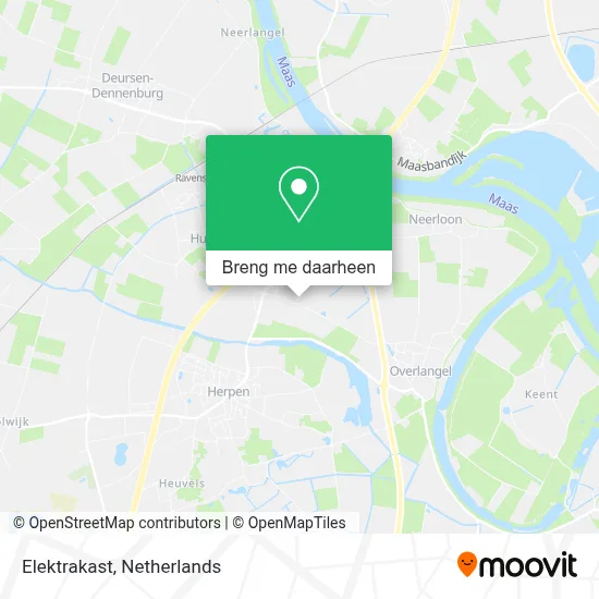 Elektrakast kaart
