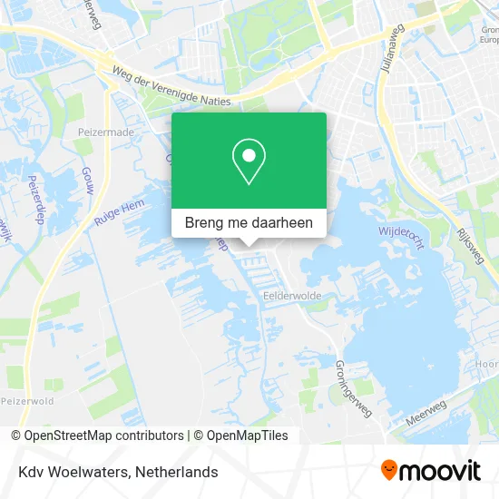 Kdv Woelwaters kaart