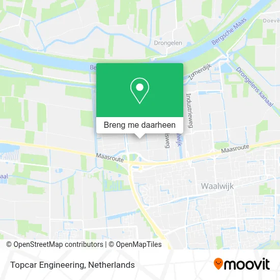 Topcar Engineering kaart