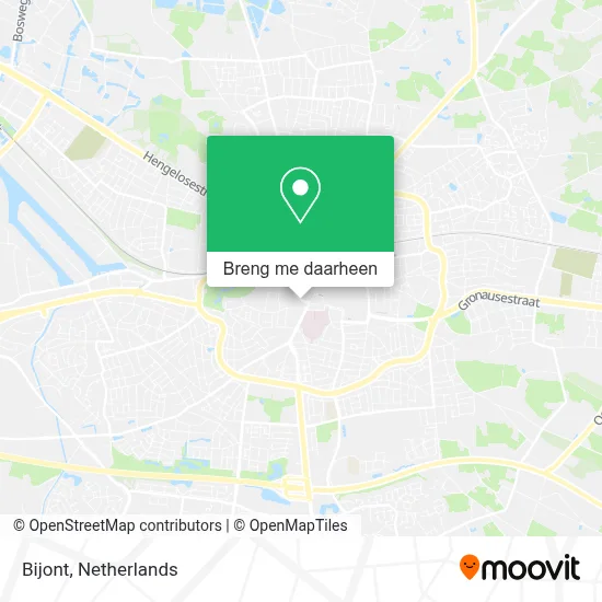 Bijont kaart