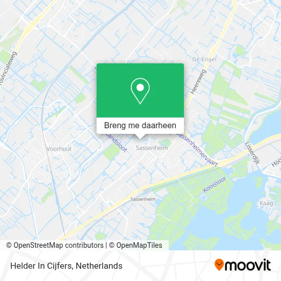 Helder In Cijfers kaart