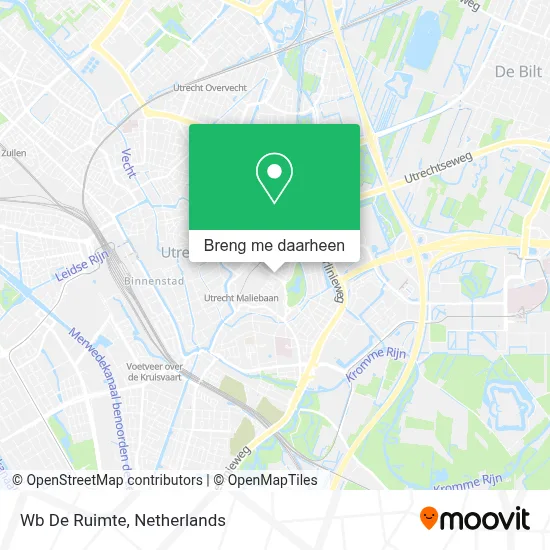 Wb De Ruimte kaart