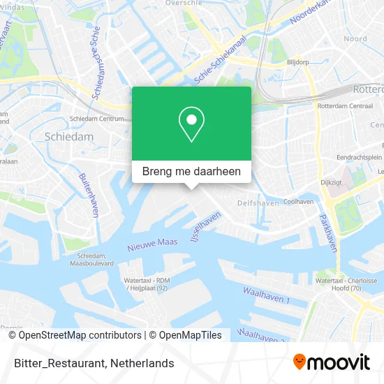 Bitter_Restaurant kaart
