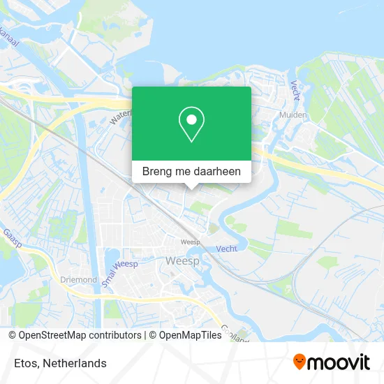 Etos kaart