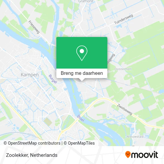 Zoolekker kaart