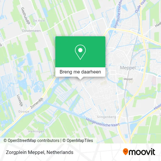 Zorgplein Meppel kaart