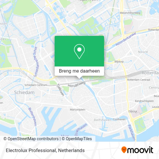 Electrolux Professional kaart