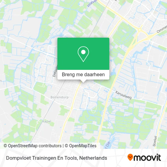 Dompvloet Trainingen En Tools kaart