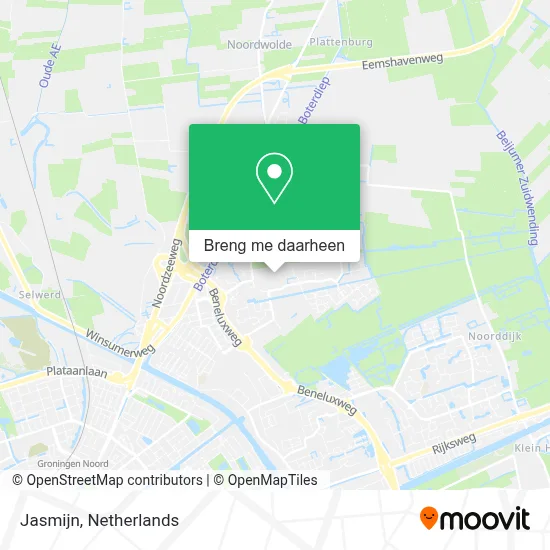 Jasmijn kaart