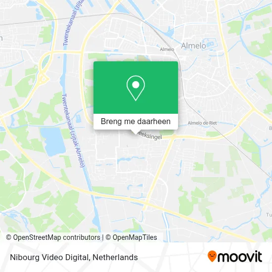 Nibourg Video Digital kaart