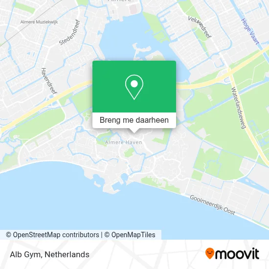 Alb Gym kaart