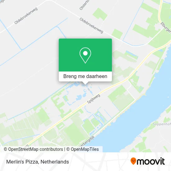 Merlin's Pizza kaart
