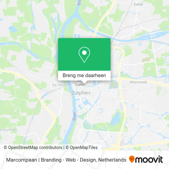 Marcompaan | Branding - Web - Design kaart