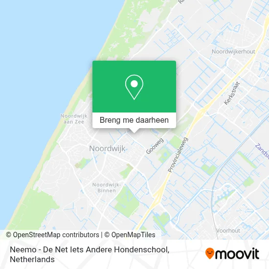 Neemo - De Net Iets Andere Hondenschool kaart