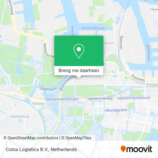 Colox Logistics B.V. kaart