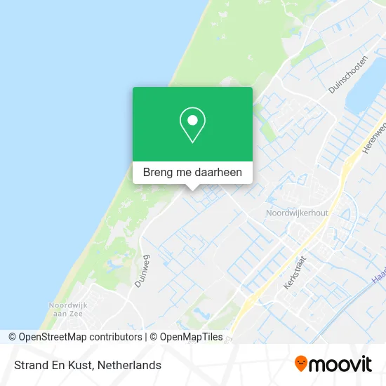 Strand En Kust kaart