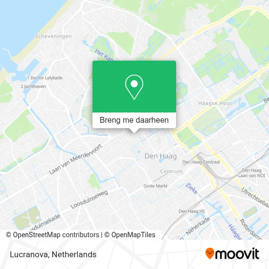 Lucranova kaart