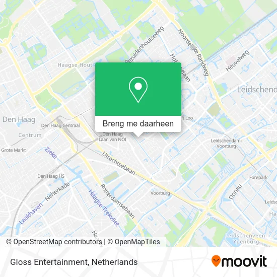 Gloss Entertainment kaart