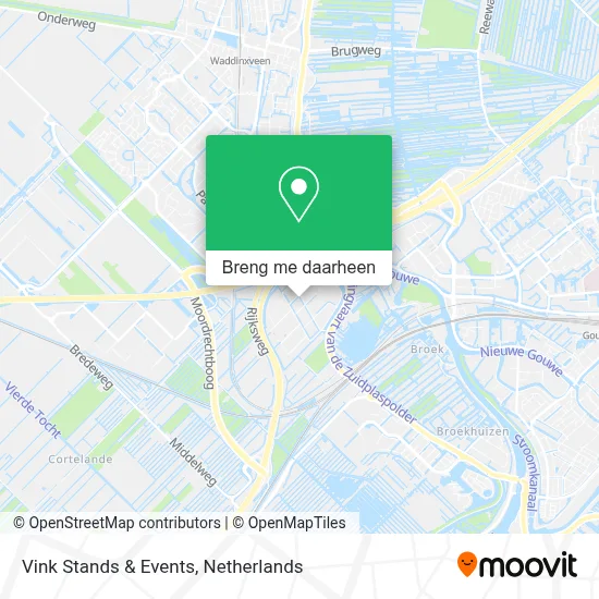 Vink Stands & Events kaart