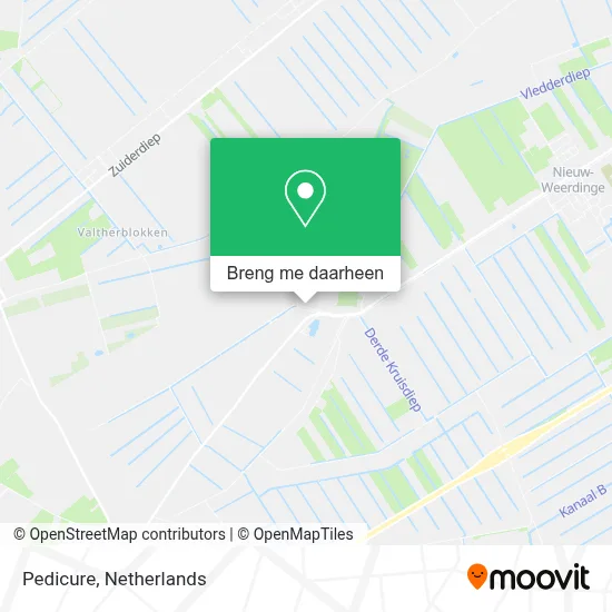 Pedicure kaart