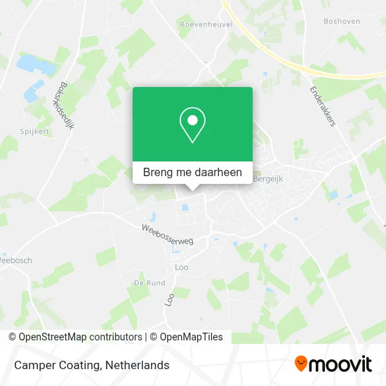 Camper Coating kaart