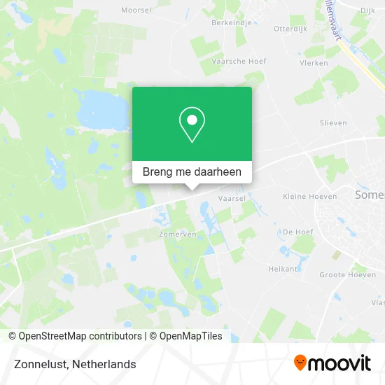 Zonnelust kaart