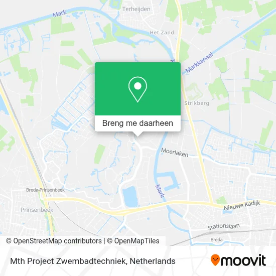 Mth Project Zwembadtechniek kaart