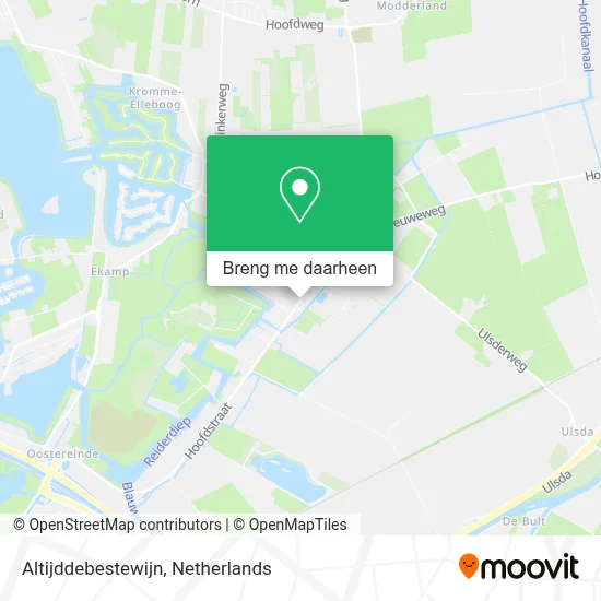 Altijddebestewijn kaart
