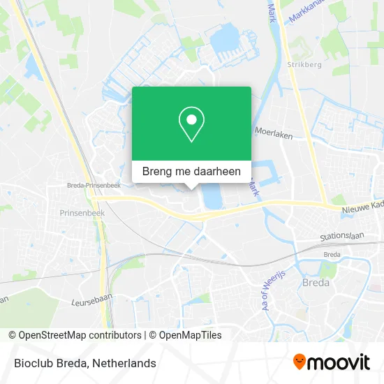 Bioclub Breda kaart
