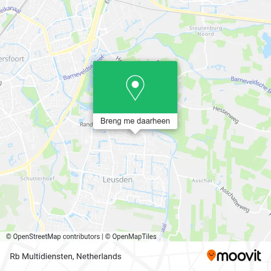 Rb Multidiensten kaart