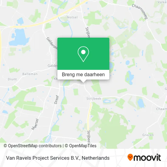 Van Ravels Project Services B.V. kaart