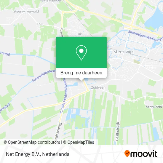 Net Energy B.V. kaart