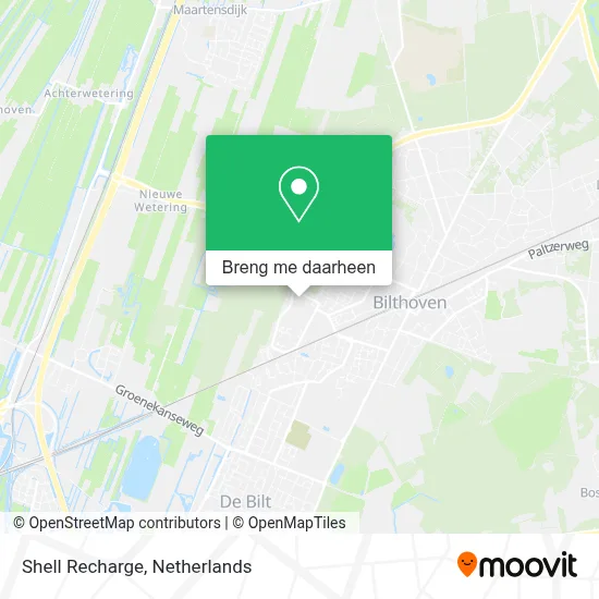 Shell Recharge kaart
