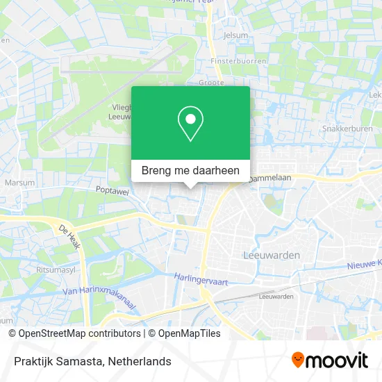 Praktijk Samasta kaart