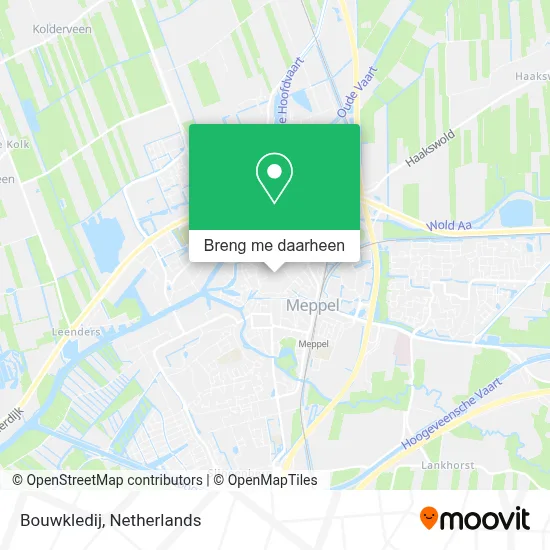 Bouwkledij kaart