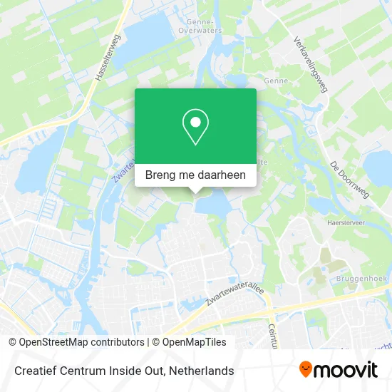 Creatief Centrum Inside Out kaart