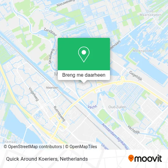 Quick Around Koeriers kaart