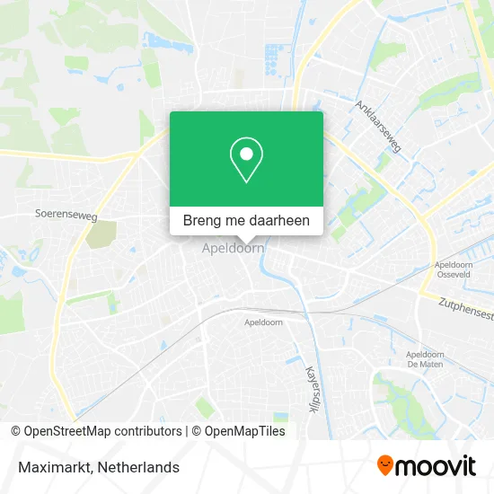 Maximarkt kaart