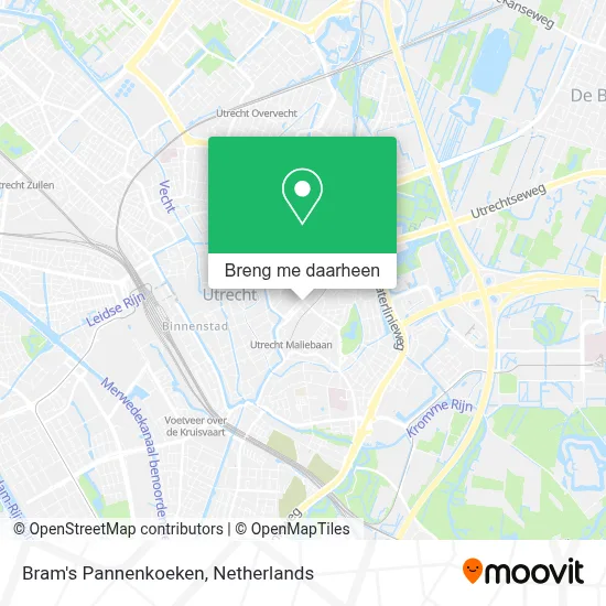 Bram's Pannenkoeken kaart