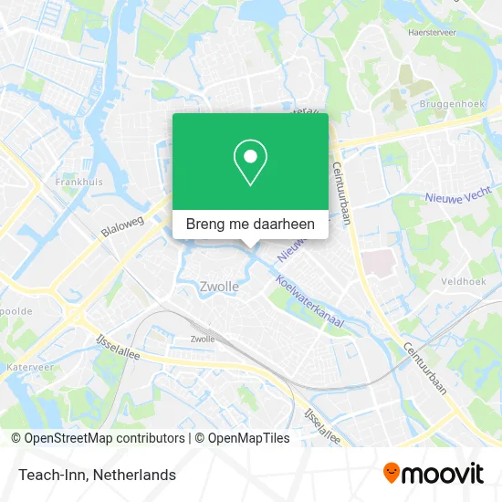 Teach-Inn kaart