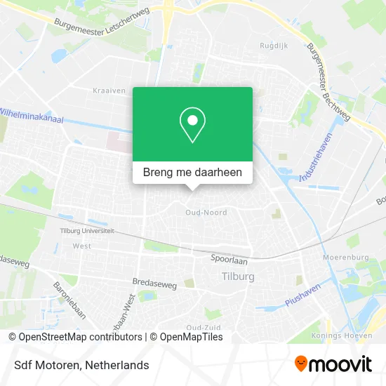 Sdf Motoren kaart