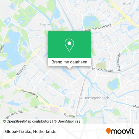 Global-Tracks kaart
