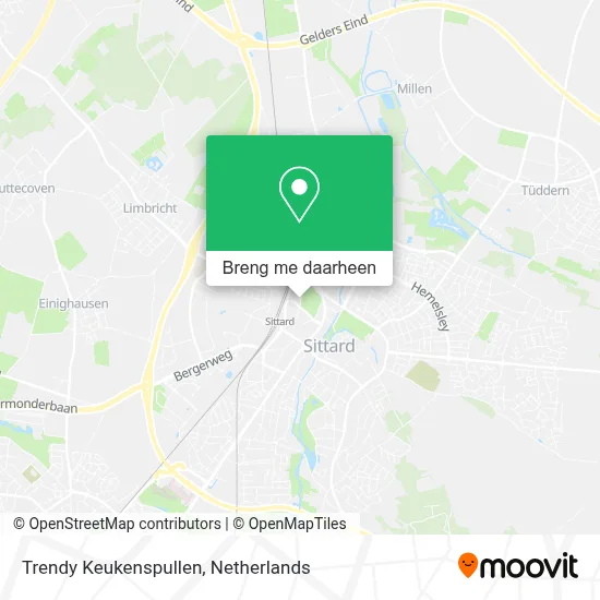 Trendy Keukenspullen kaart