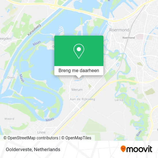 Oolderveste kaart