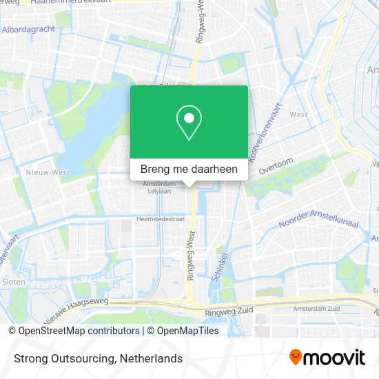 Strong Outsourcing kaart