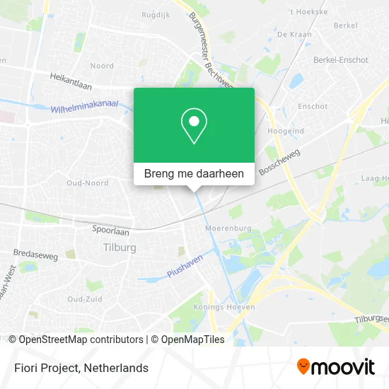Fiori Project kaart