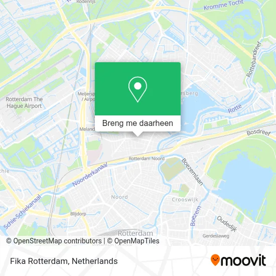 Fika Rotterdam kaart