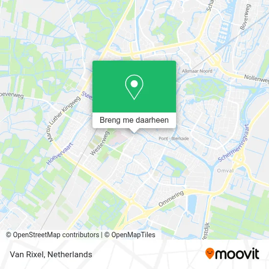 Van Rixel kaart